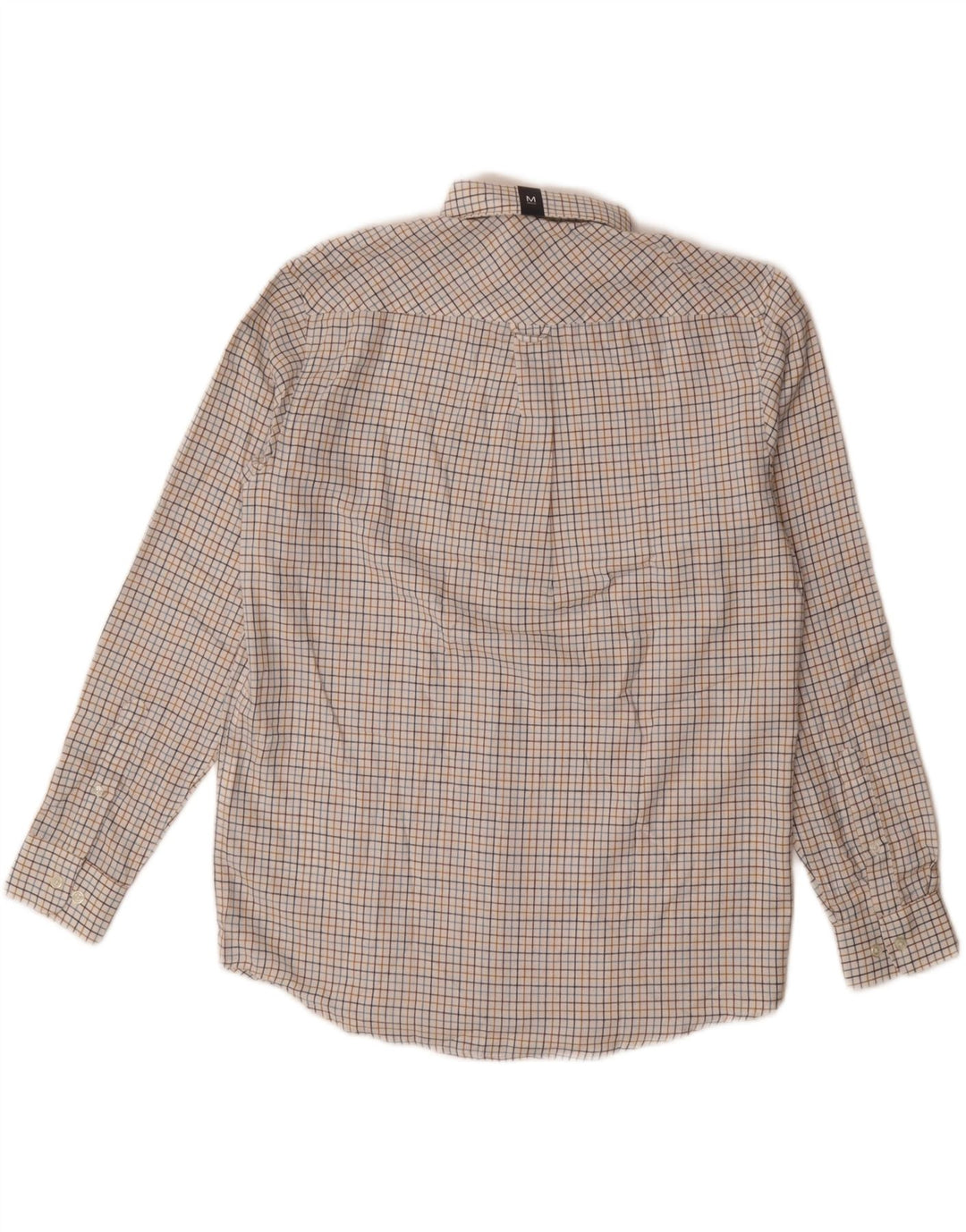 James Pringle Chemise en flanelle pour homme en polyester à carreaux blanc cassé moyen