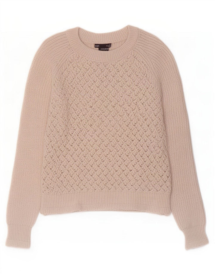 Marks & Spencer Pull col bateau pour femme UK 14 Medium Off White