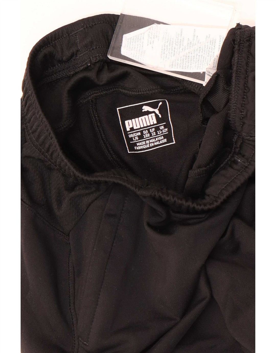 Puma Pantalon de survêtement garçon 11-12 ans Large Noir Polyester