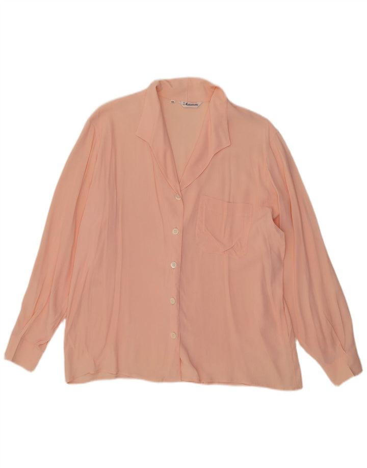 Antonelli Femme Chemisier IT 48 XL Rose Acétate