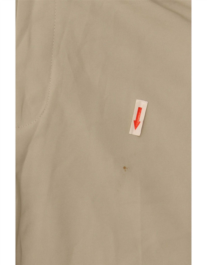 Marks & Spencer Pantalon de costume classique pour homme W34 L33 Beige Polyester