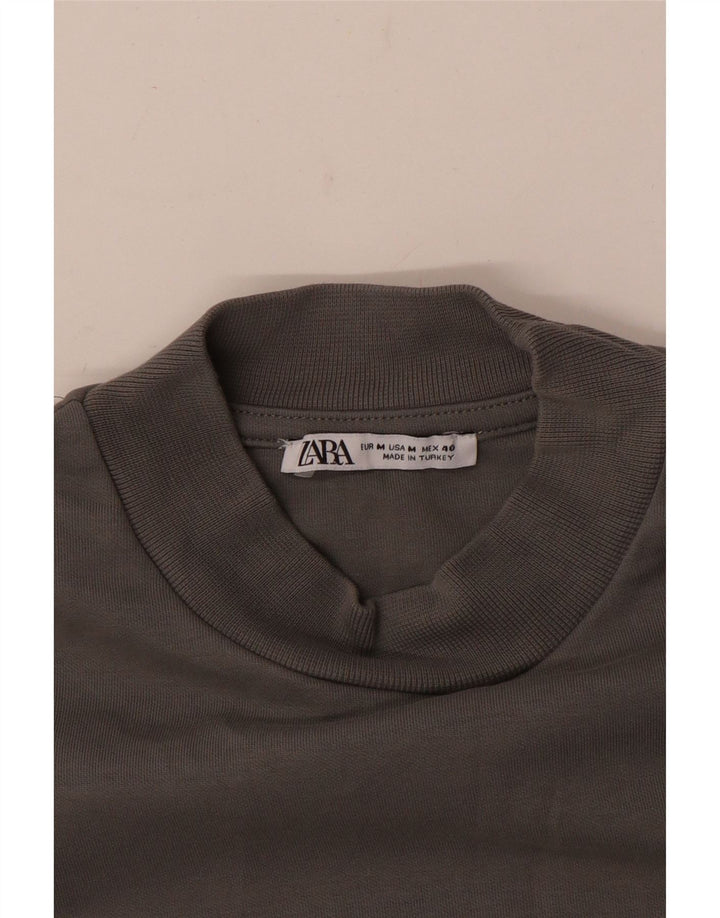 Zara Pull Sweatshirt Homme Gris Moyen