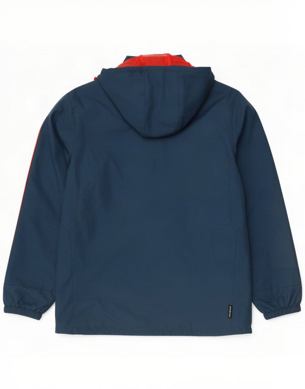 Veste de pluie à capuche Adidas Munster Rugby pour homme UK 48/50 XL Bleu marine