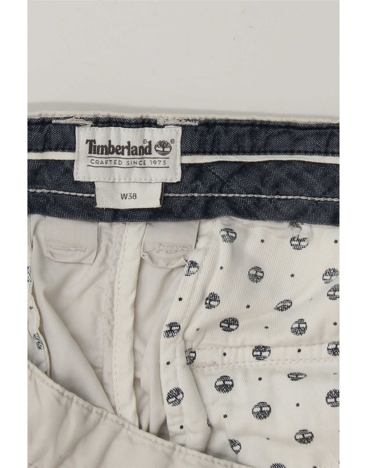 Timberland Short Chino Homme W38 XL Blanc