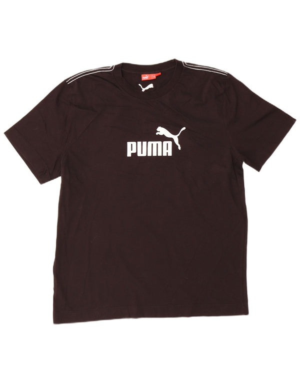 Puma T-shirt graphique pour hommes, grand, noir