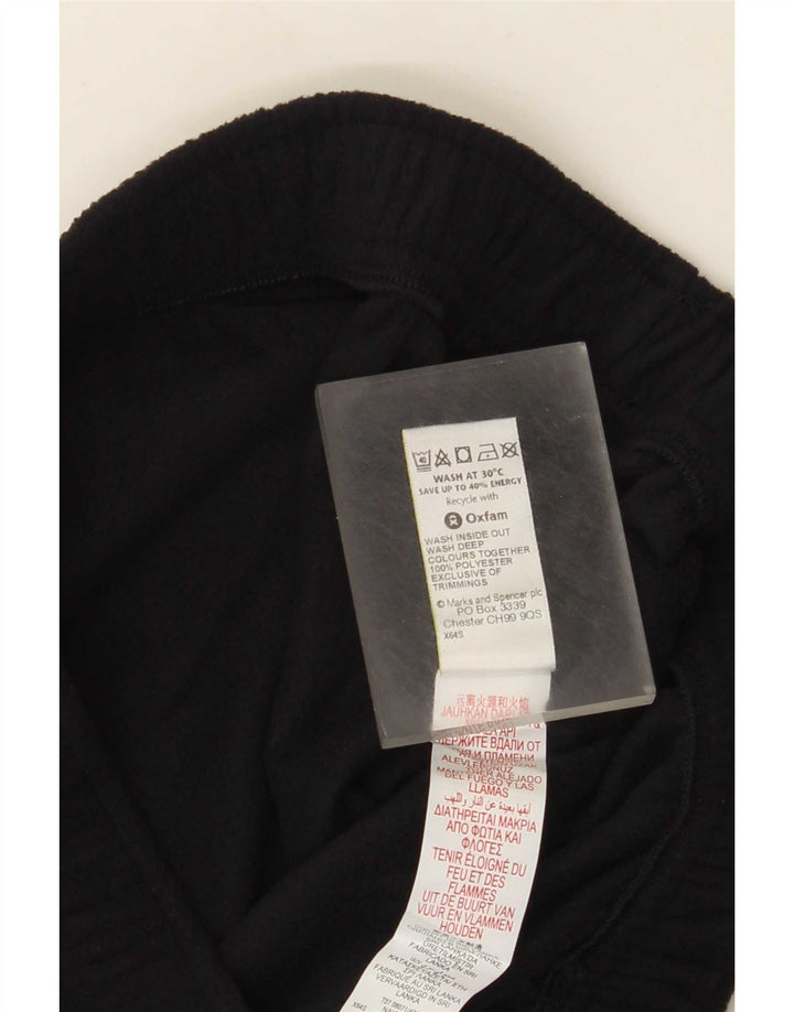 Marks & Spencer Pantalon de Survêtement Polaire Homme Bleu Marine Moyen Polyester