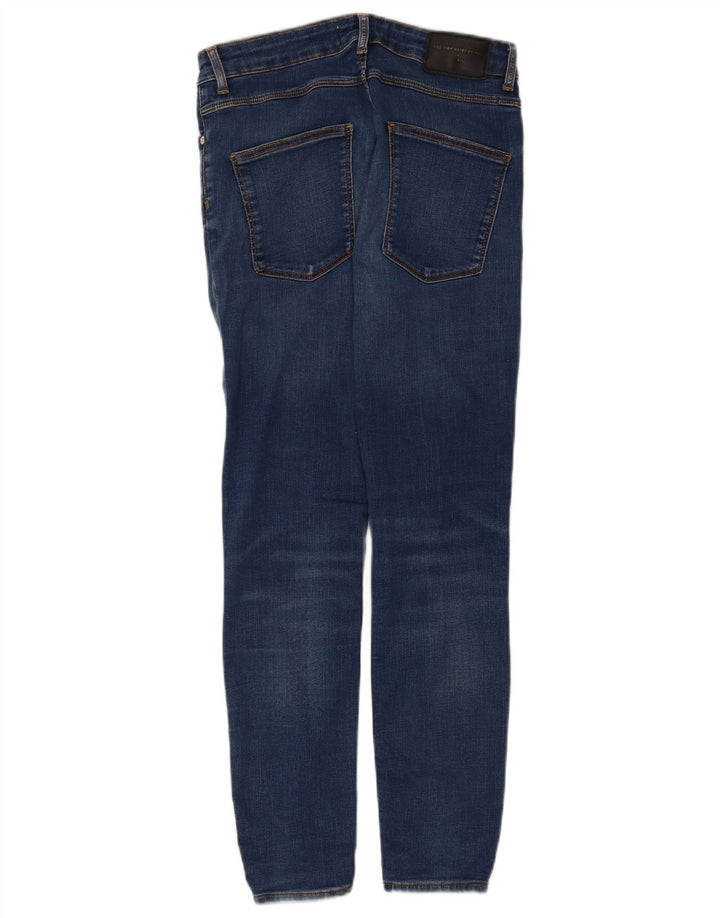 Zara Jean skinny pour femme EU 40 Medium W30 L26 Bleu