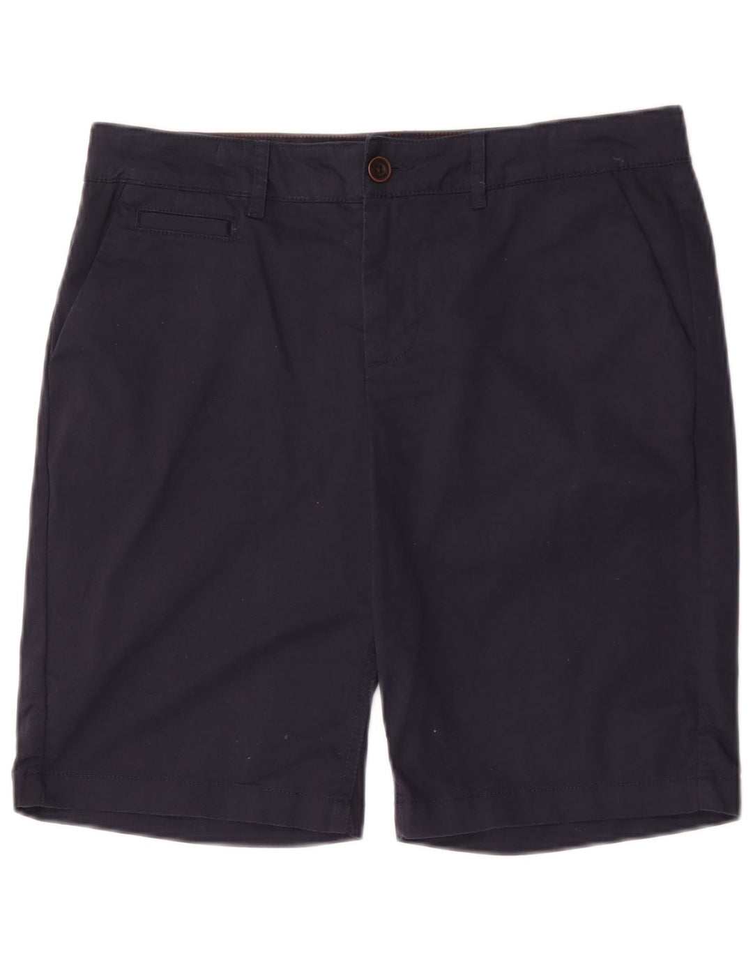 Fat Face Bermuda Femme UK 12 Medium W34 Bleu Marine Coton
