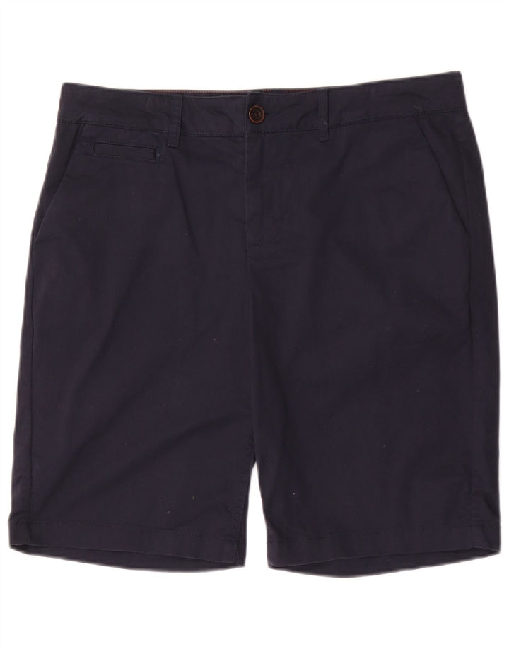 Fat Face Bermuda Femme UK 12 Medium W34 Bleu Marine Coton