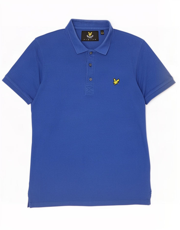 Lyle & Scott Polo Homme Bleu Moyen Coton