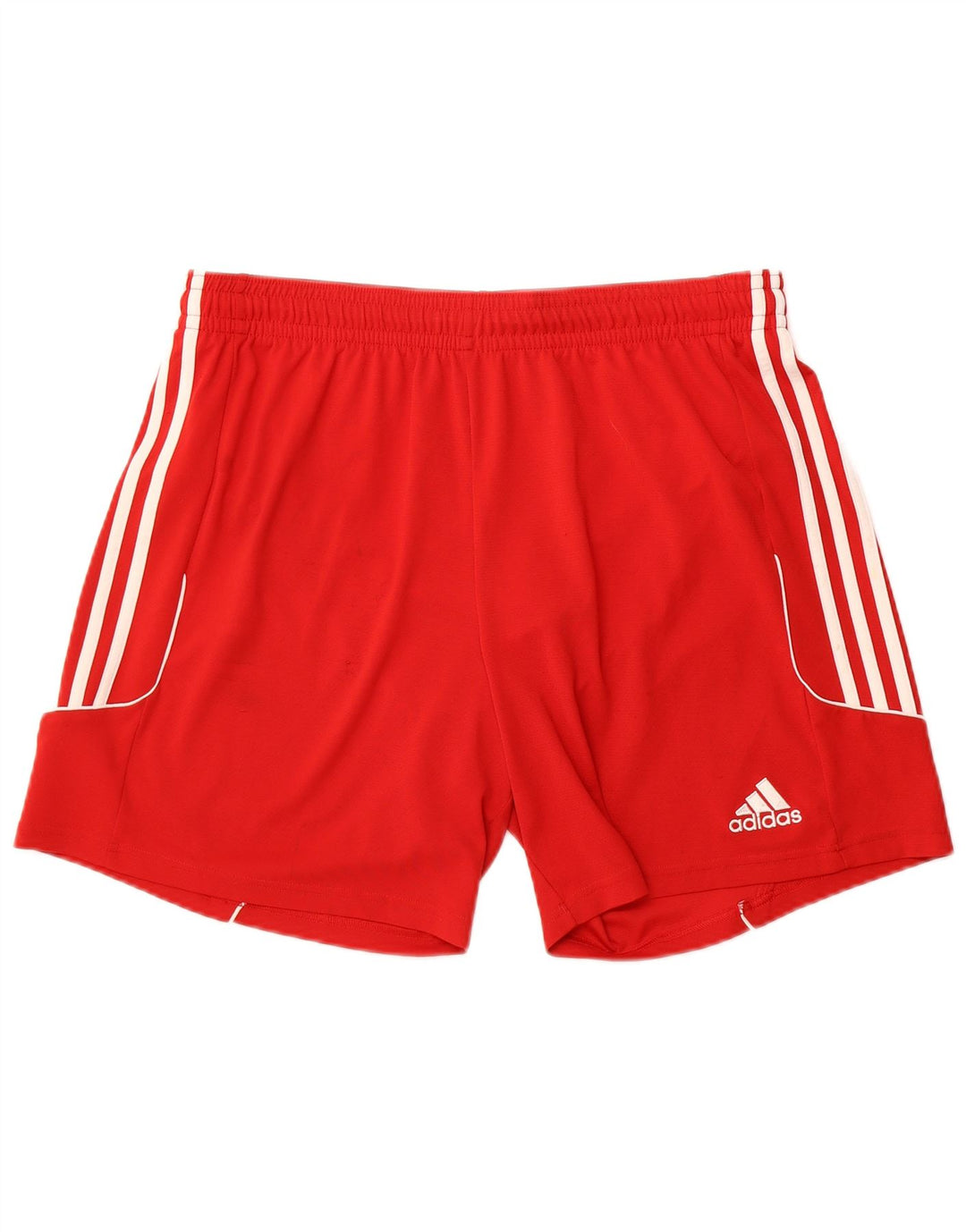 Adidas Short de sport Climalite pour homme XL Rouge Polyester