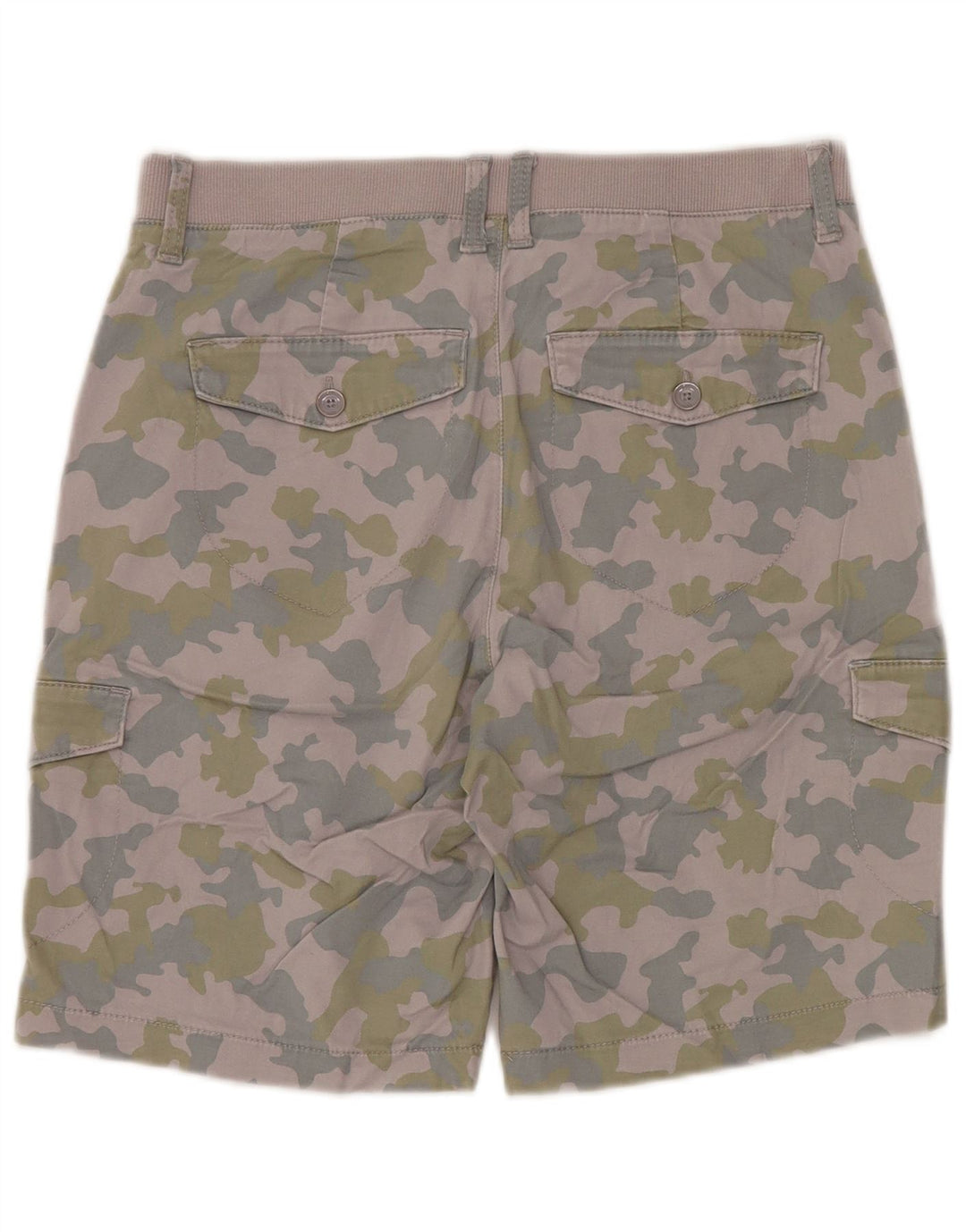 Lee Short cargo mi-hauteur pour femme US 6 Medium W30 Violet Camouflage Coton