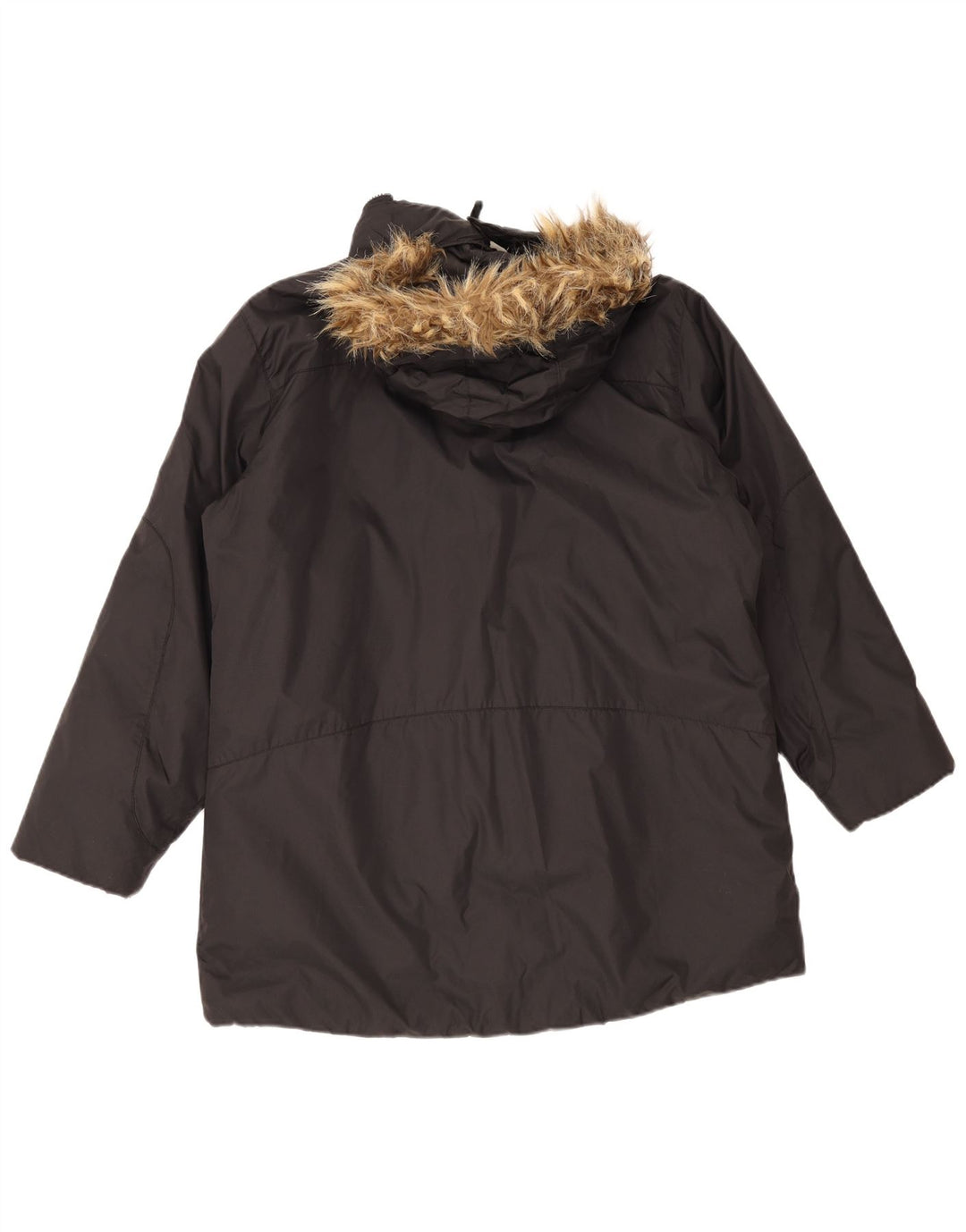 Helly Hansen Parka à capuche pour femme UK 18 XL Noir Polyamide