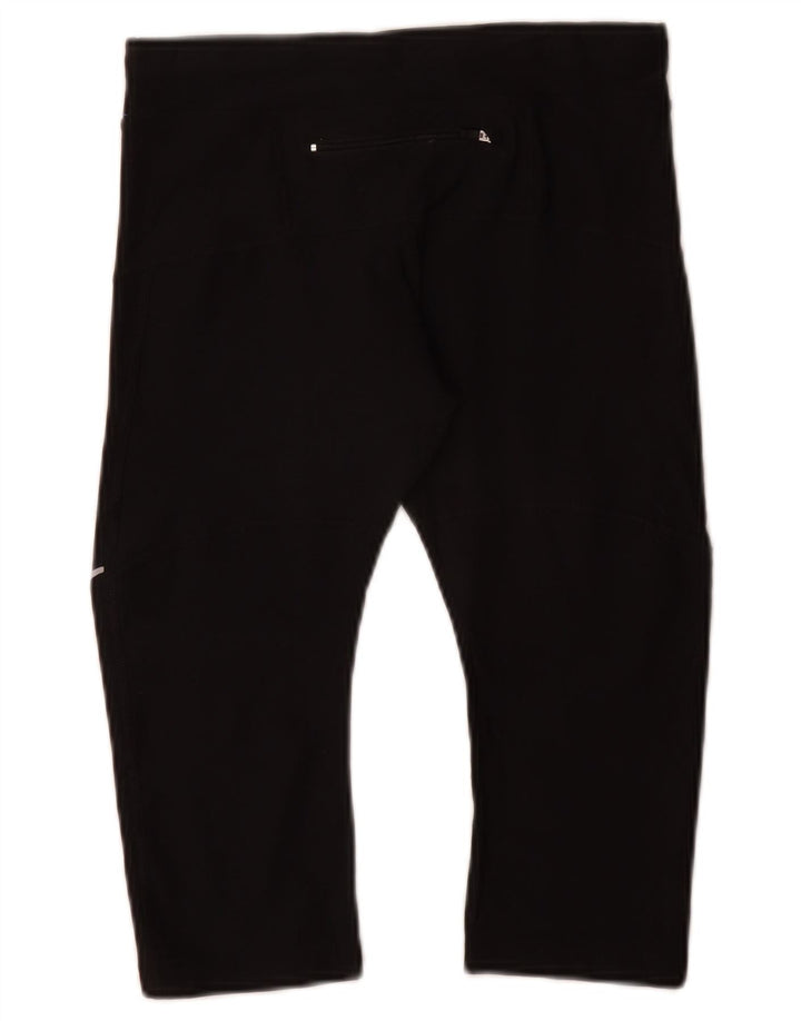 Nike Legging Capri Dri Fit Femme UK 4 XS Noir Polyester