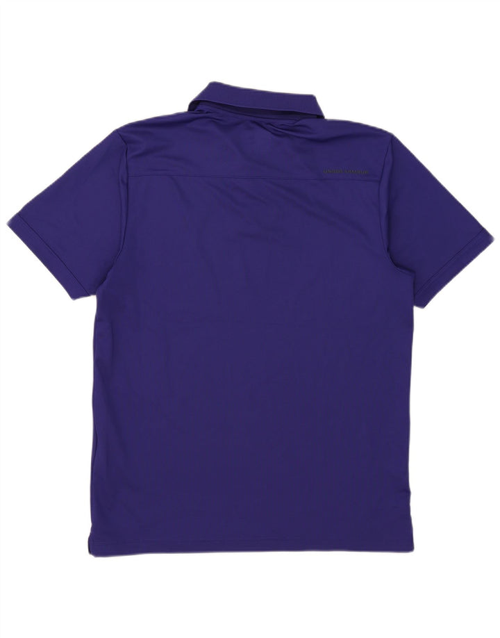 Under Armour Polo Heat Gear Homme Bleu Moyen Polyester