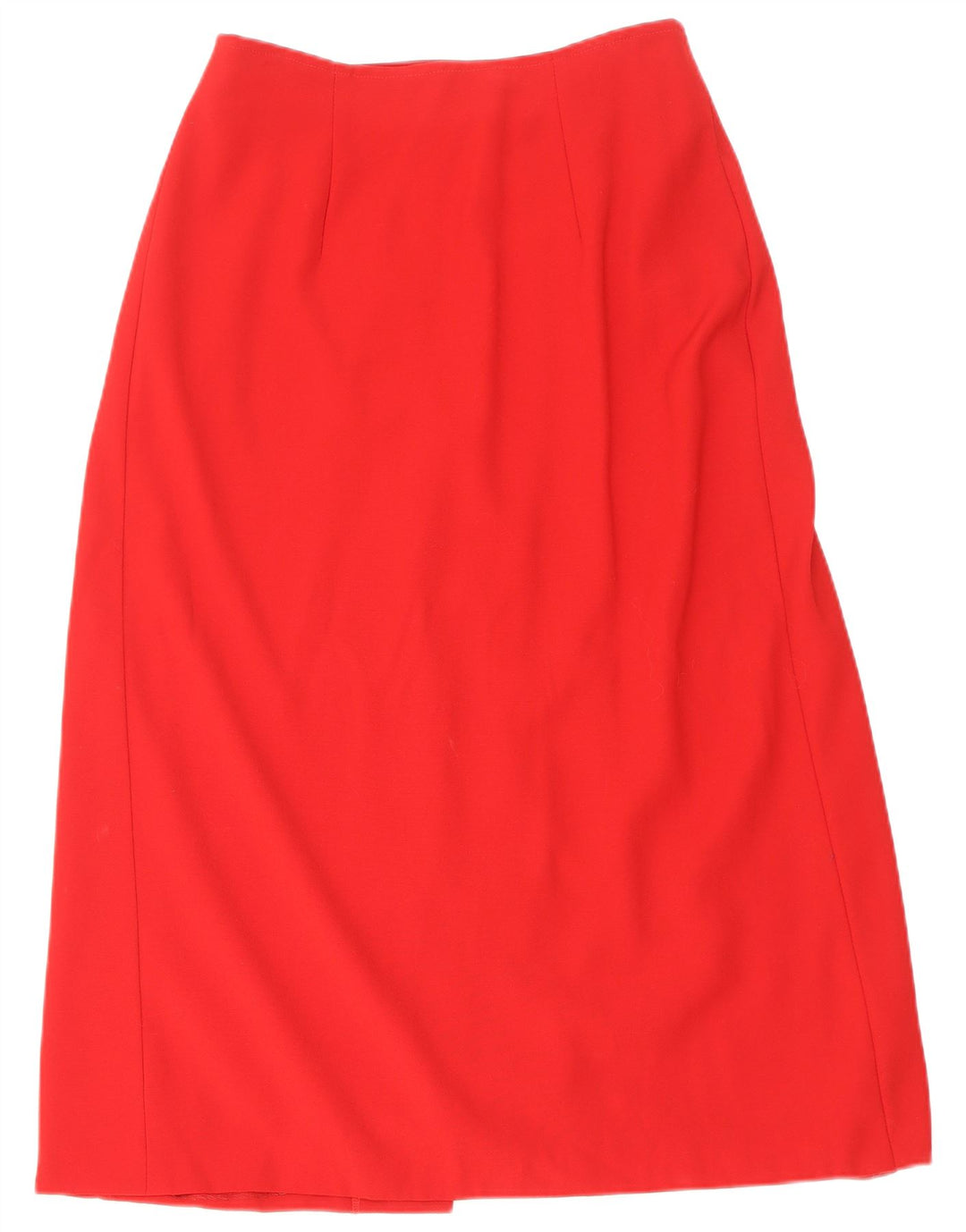 Lola Zanini Jupe Portefeuille Femme W29 Laine Vierge Rouge Moyen
