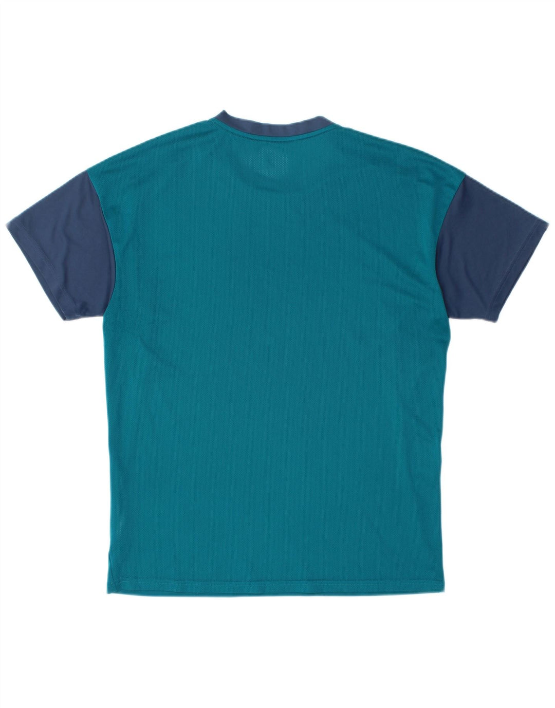 PUMA T-Shirt Homme Bleu Moyen Colorblock Polyester