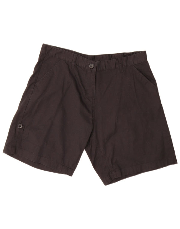 Mountain Warehouse Short Chino pour Femme UK 14 Large W32 Coton Noir