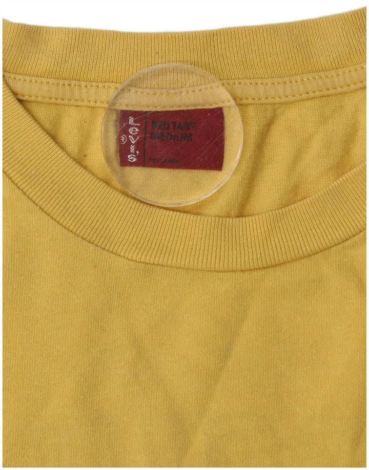 Levi's Tee-Shirt Graphique Homme Jaune Moyen