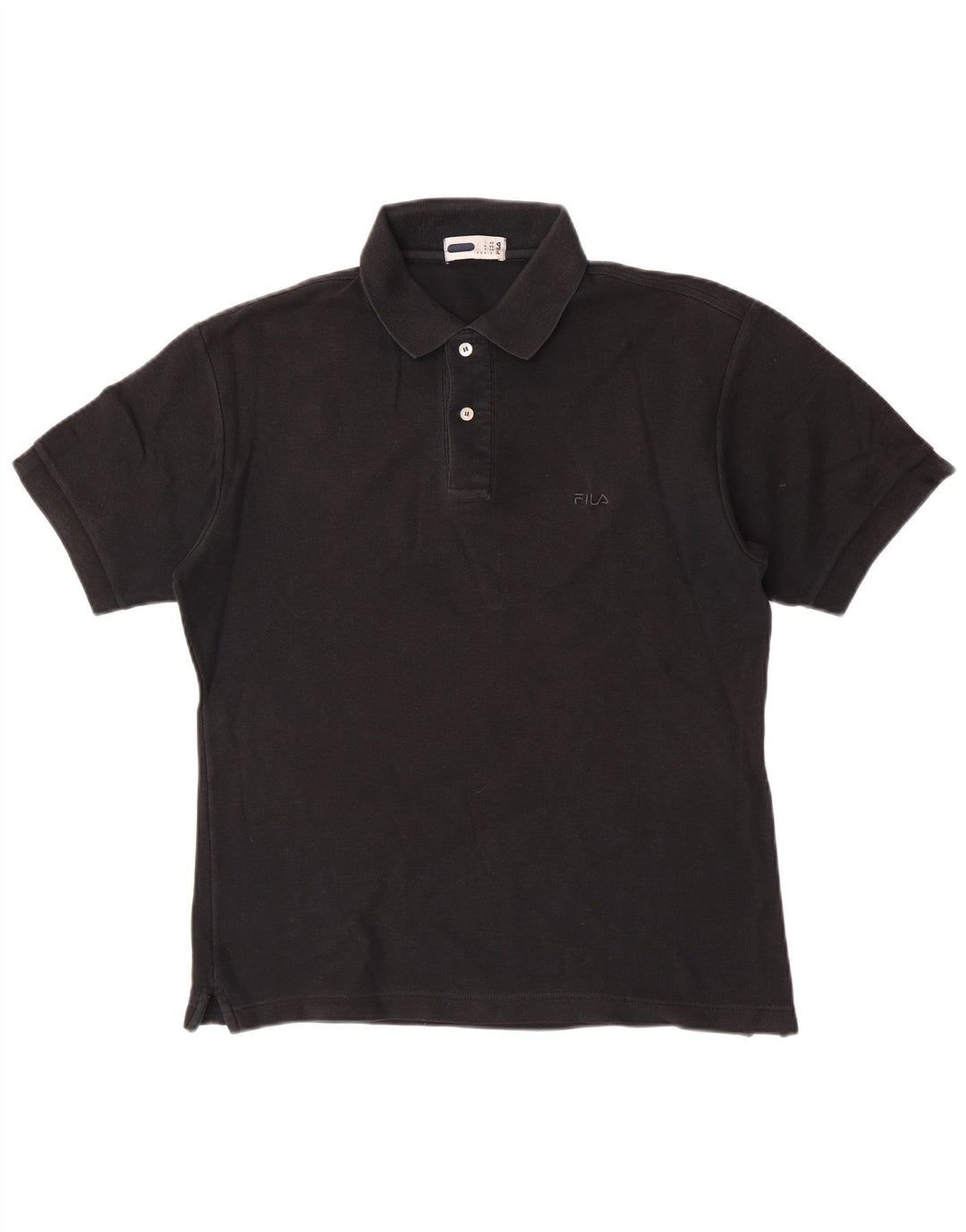 Fila Polo Homme IT 46 Petit Noir Coton