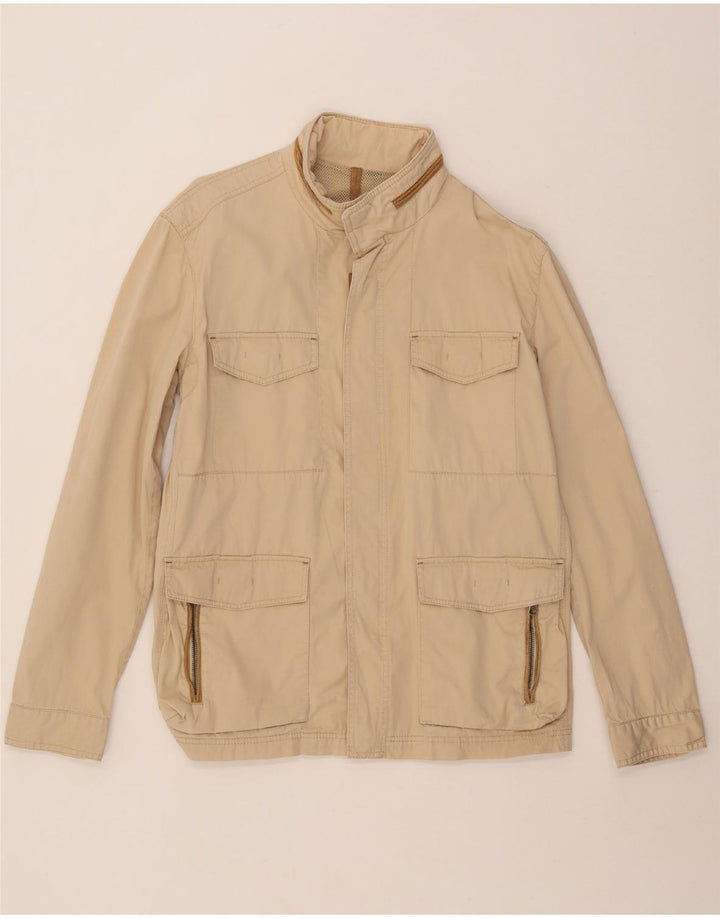 MASSIMO DUTTI Veste utilitaire pour homme UK 42 XL Coton beige