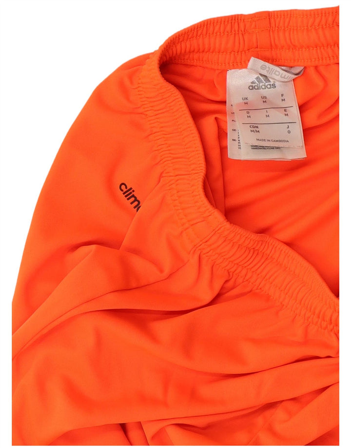 Adidas Short de sport Climalite Homme Orange Moyen Polyester