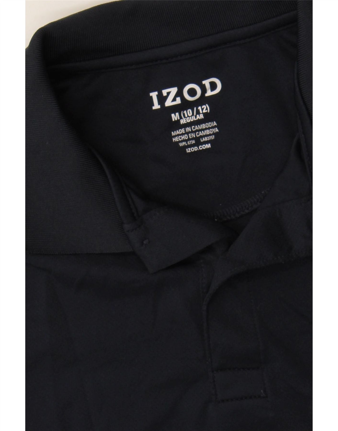 IZOD Boys Regular Polo Shirt 10-11 Years Medium Navy Blue Vintage Izod and Second-Hand Izod from Messina Hembry 