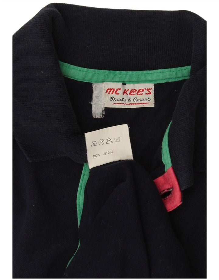 MC Kee's Polo Homme IT 52 Large Bleu Marine Coton