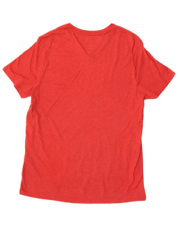Tommy Hilfiger T-Shirt Homme Petit Rouge Coton