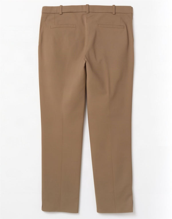 Zara Femme Pantalon Court Slim Moyen W28 L26 Beige
