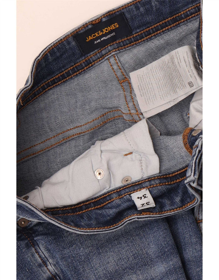 Jack & Jones Jean Slim Homme W32 L34 Bleu Coton