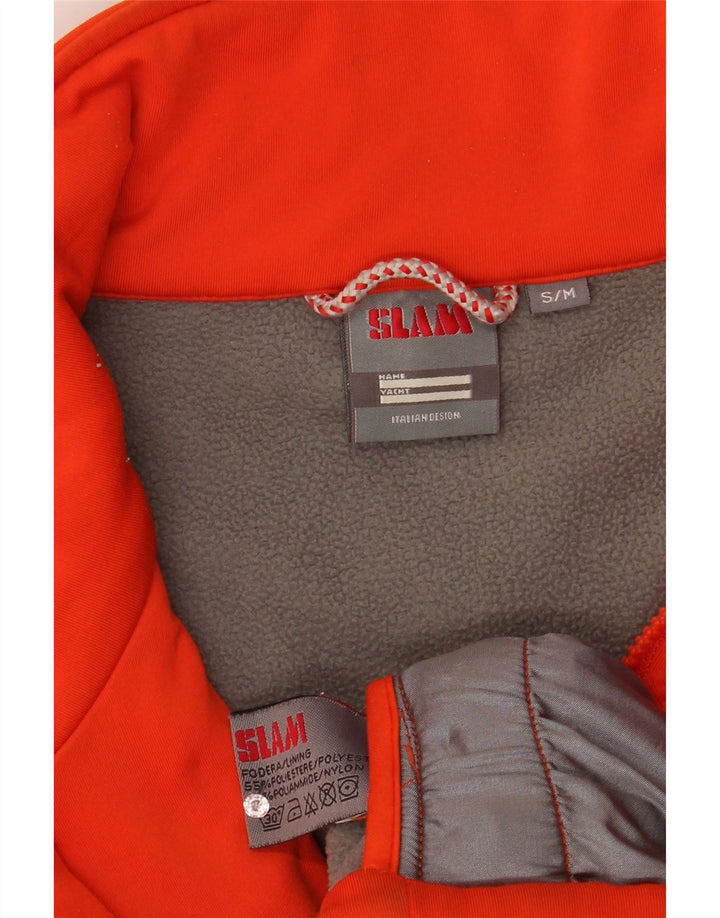 Slam Mens Liner Survêtement Top Veste Petit Orange Polyester