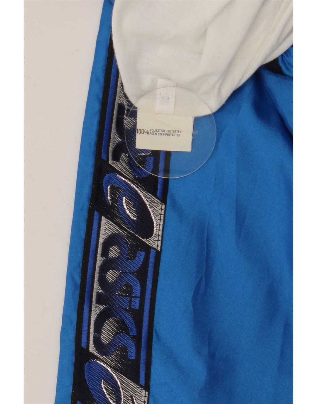 Asics Pantalon de Survêtement Graphique Homme Bleu Moyen Polyester Colorblock