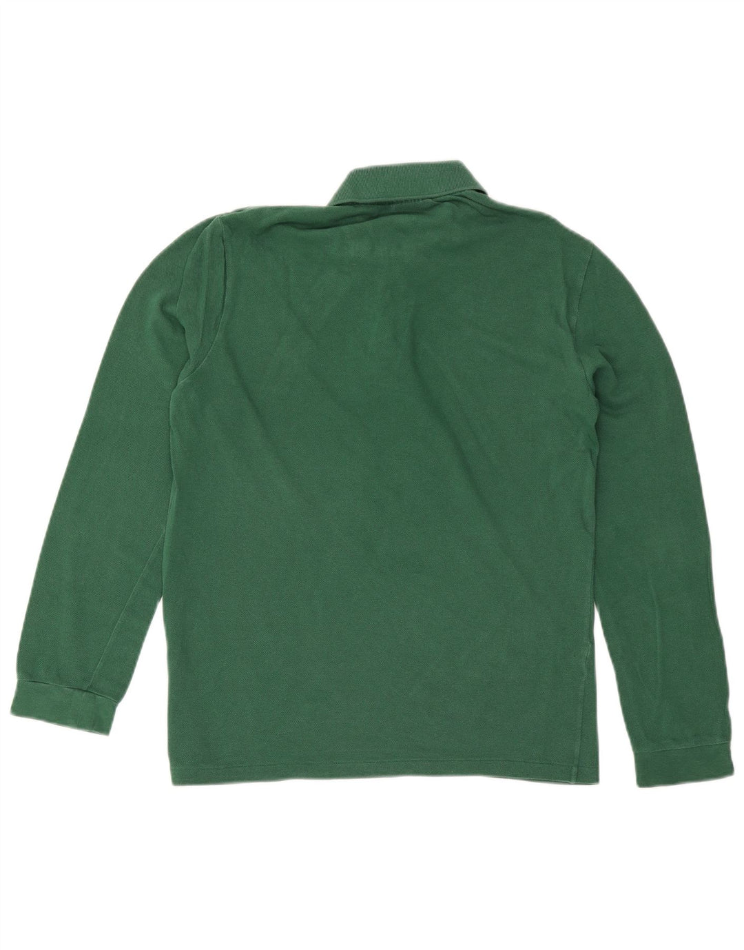 LACOSTE Polo à manches longues pour homme Taille 3 Petit coton vert