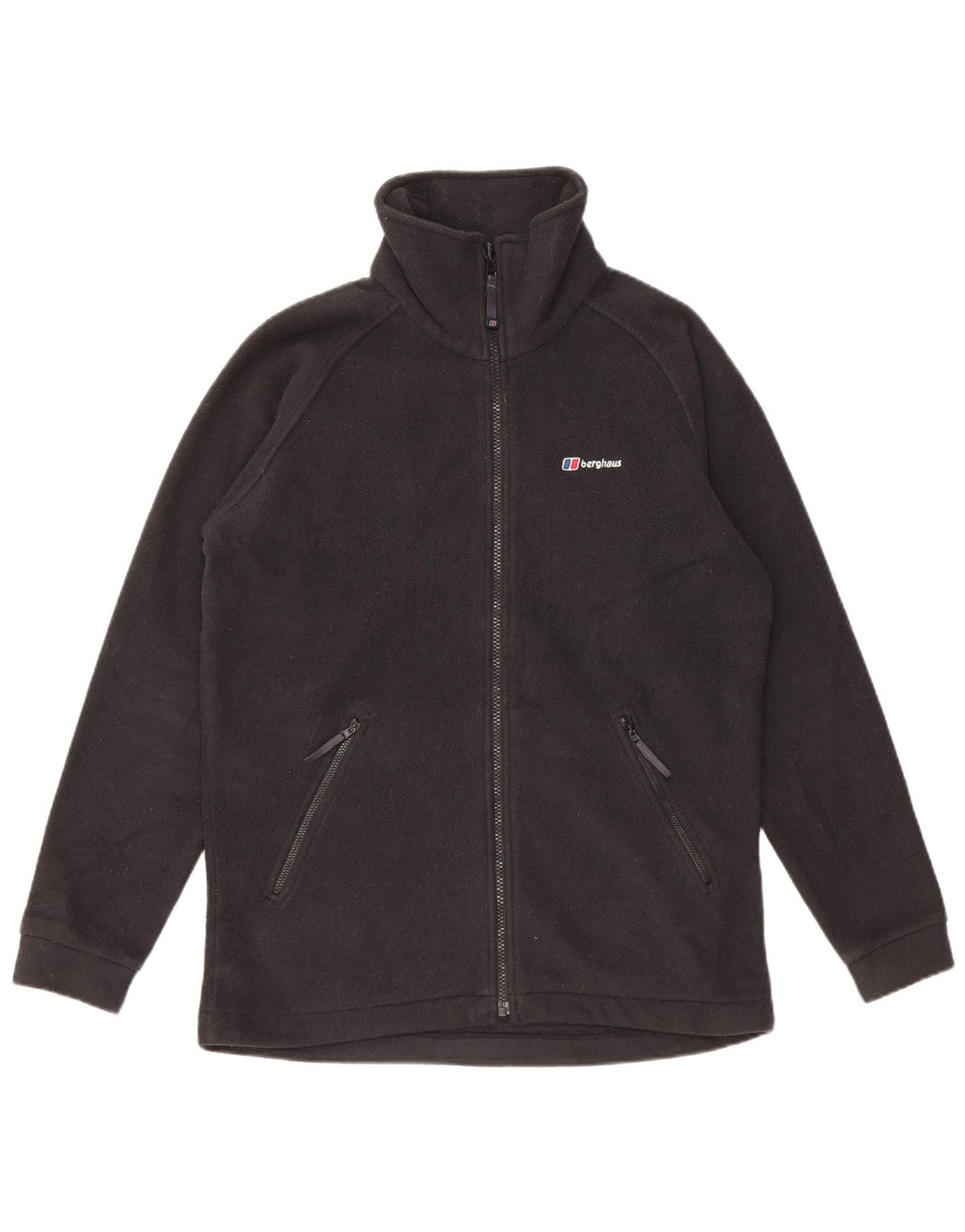 BERGHAUS Veste polaire surdimensionnée pour femme UK 8 Small Noir Polyester
