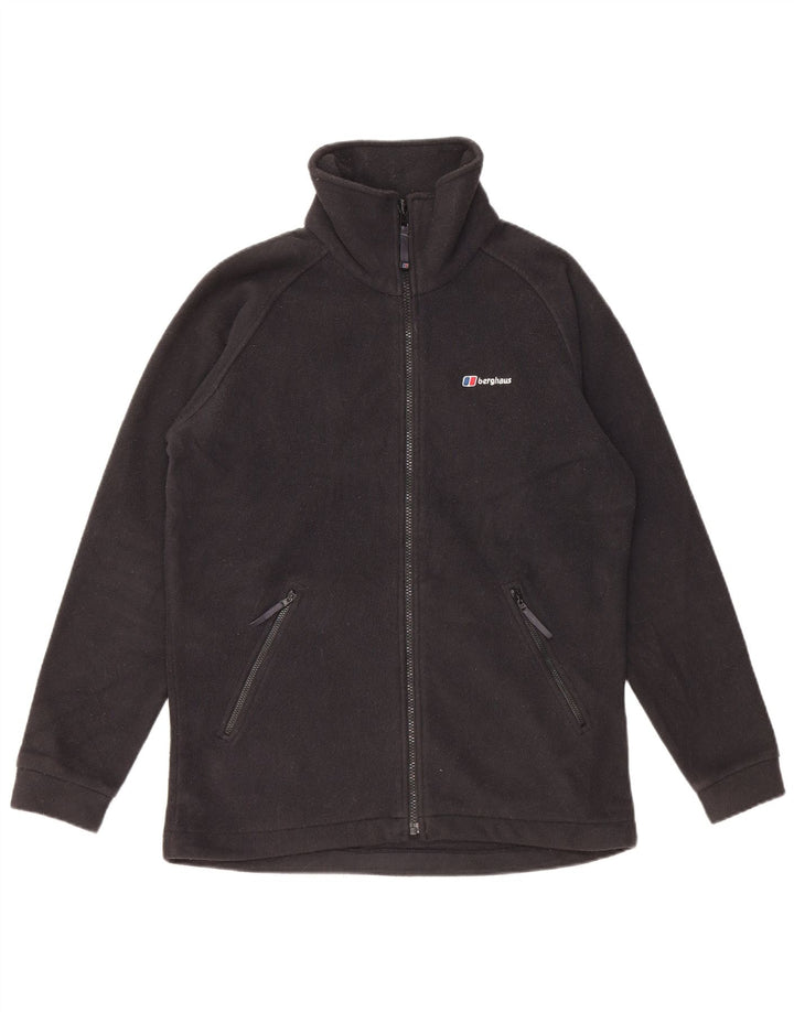 BERGHAUS Veste polaire surdimensionnée pour femme UK 8 Small Noir Polyester