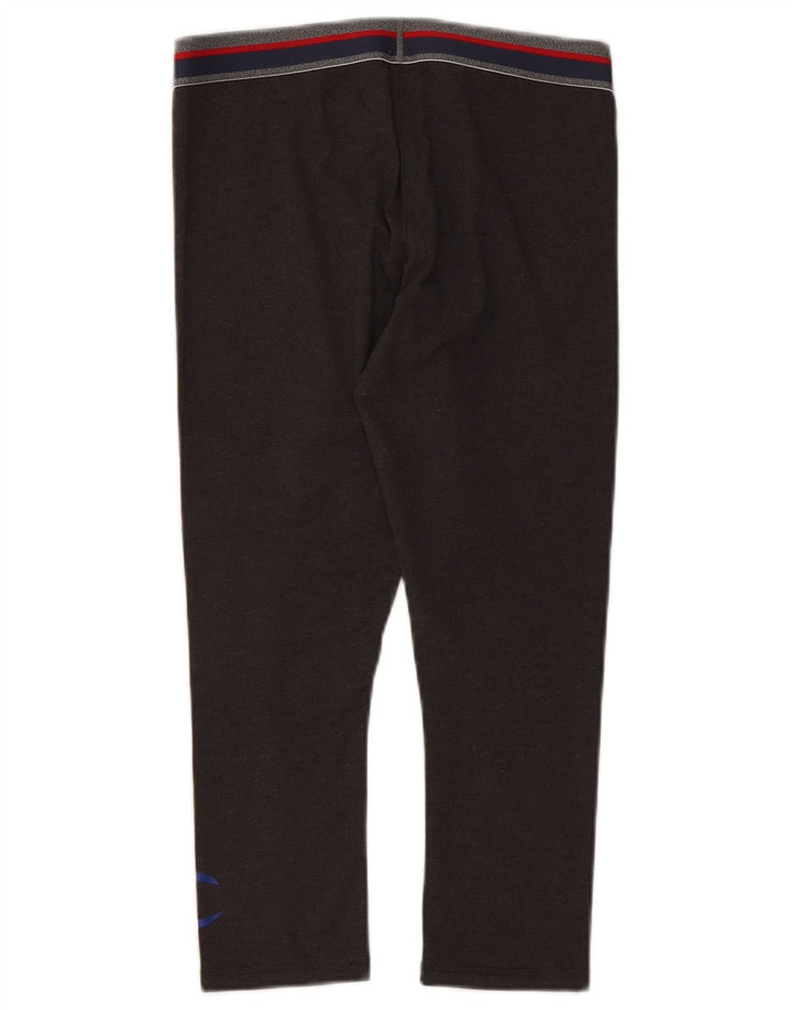 Champion Legging Capri Graphique Femme UK 12 Coton Marron Moyen