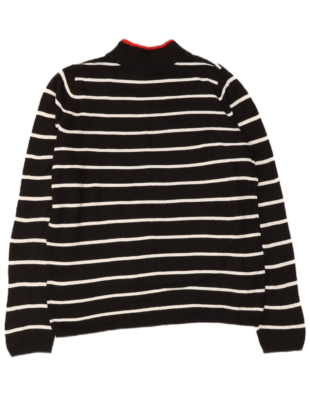 MARKS & SPENCER Pull col roulé pour femme UK 10 Small Noir