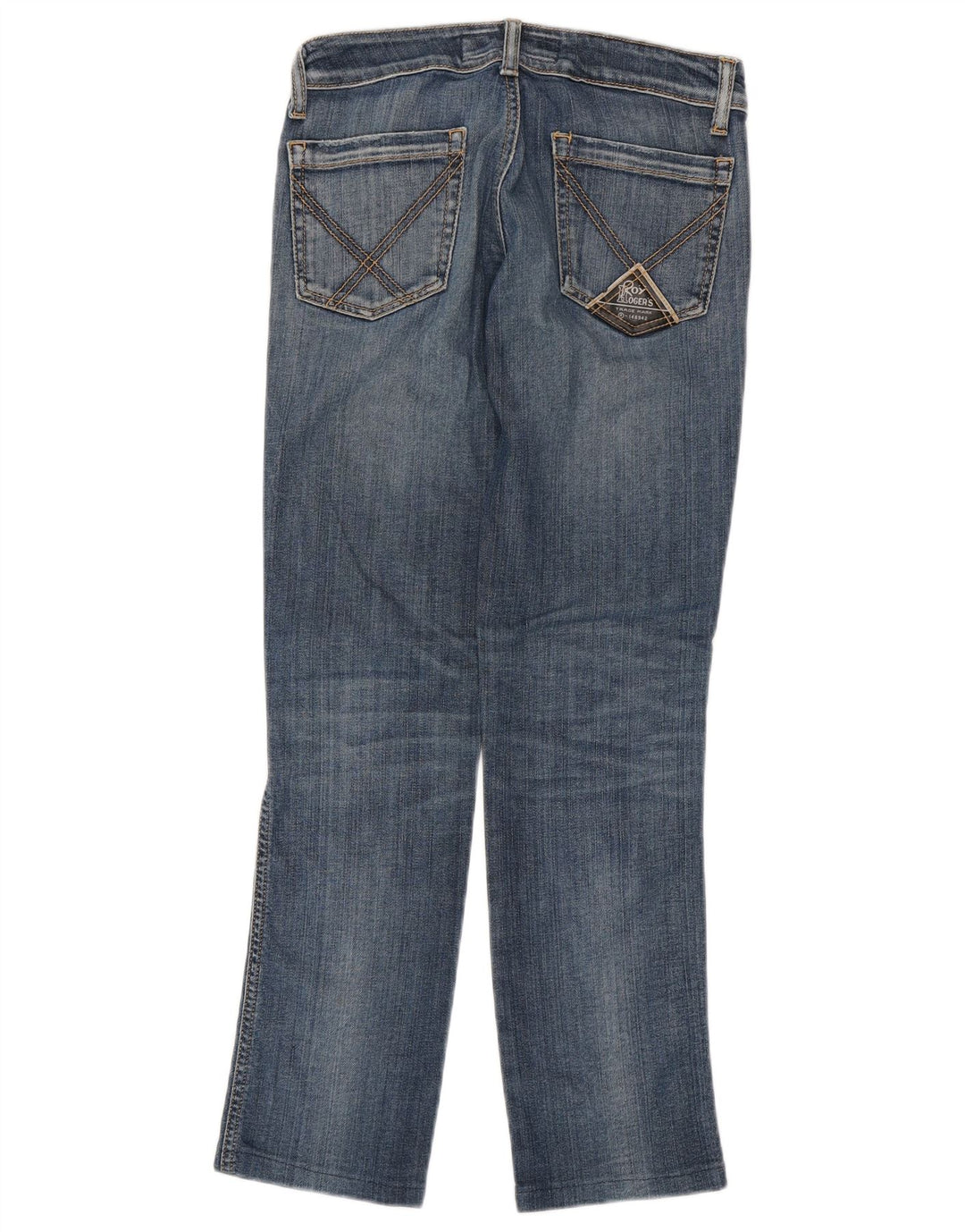 Roy Rogers Jean droit femme W27 L29 bleu coton
