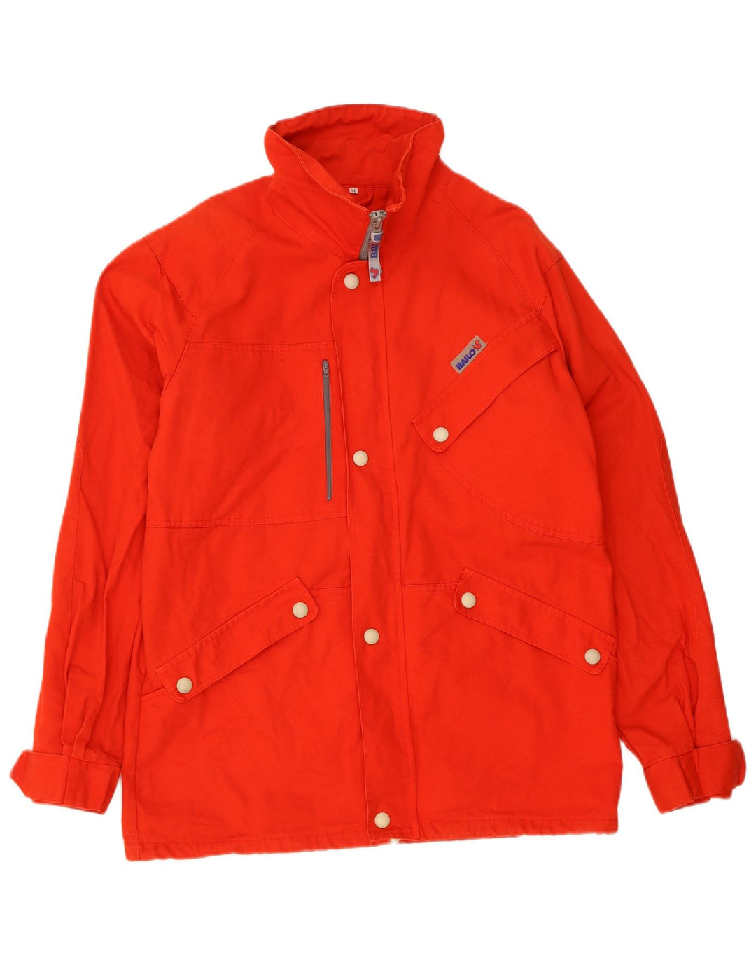 BAILO Mens Windbreaker Jacket IT 50 Large Red Cotton