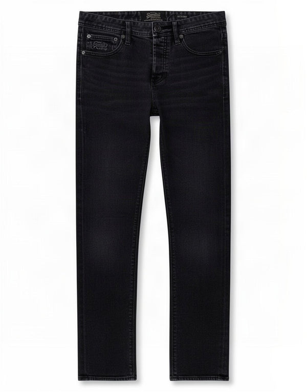 Superdry Jean Slim Fit vieilli W32 L32 en coton noir pour homme