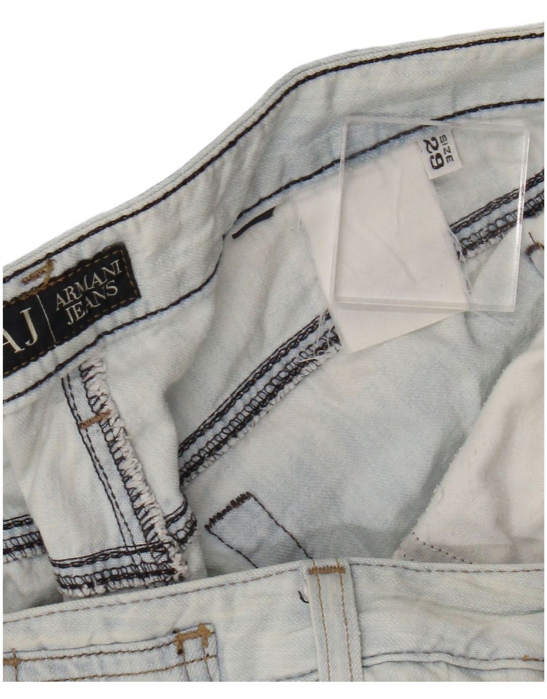 ARMANI Jean Bootcut Femme W29 L32 Bleu