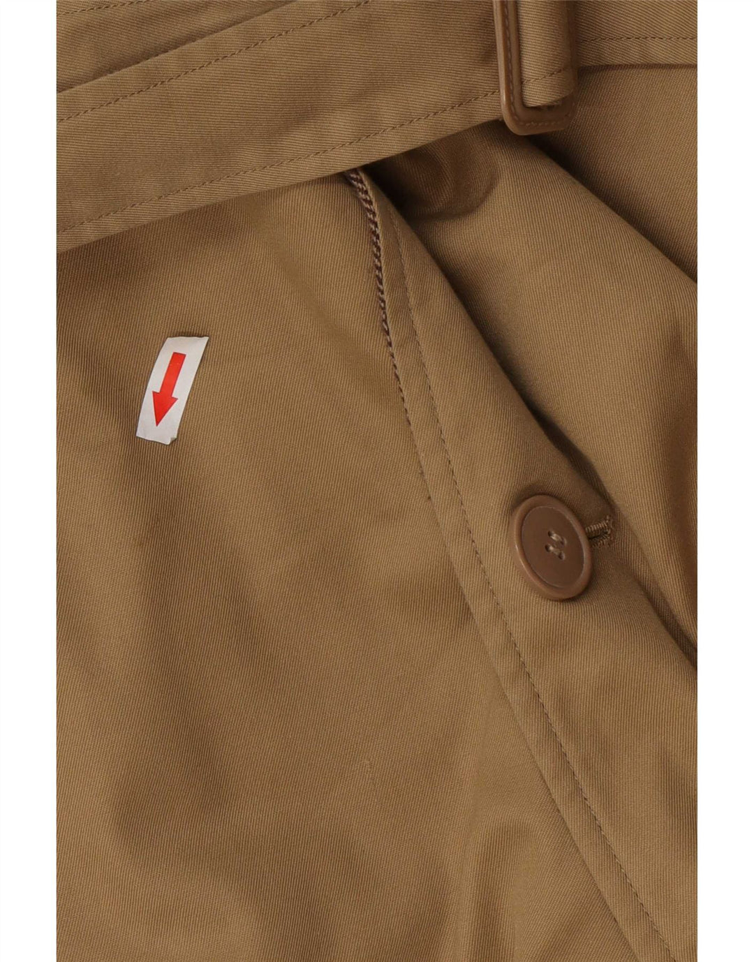vintage Mens Réversible Pardessus UK 36 Petit Beige