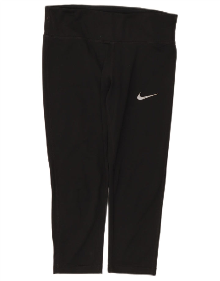 Nike Legging Capri Dri Fit pour femme UK 8 Small Noir
