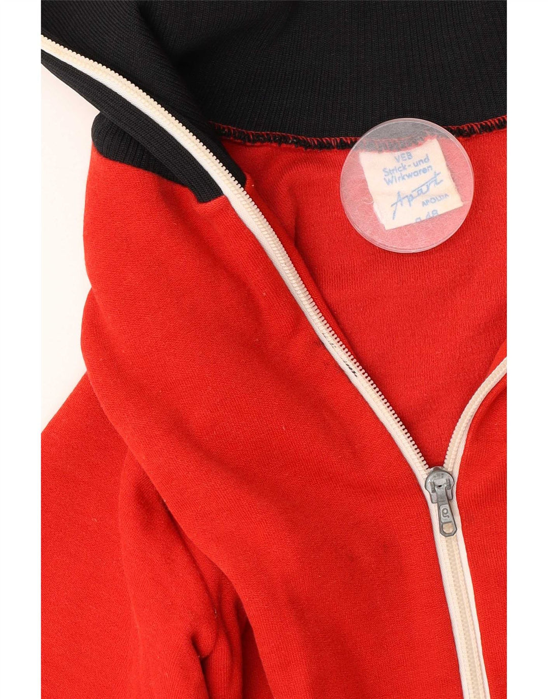 Apart Veste de Survêtement Homme IT 48 Rouge Moyen Colourblock