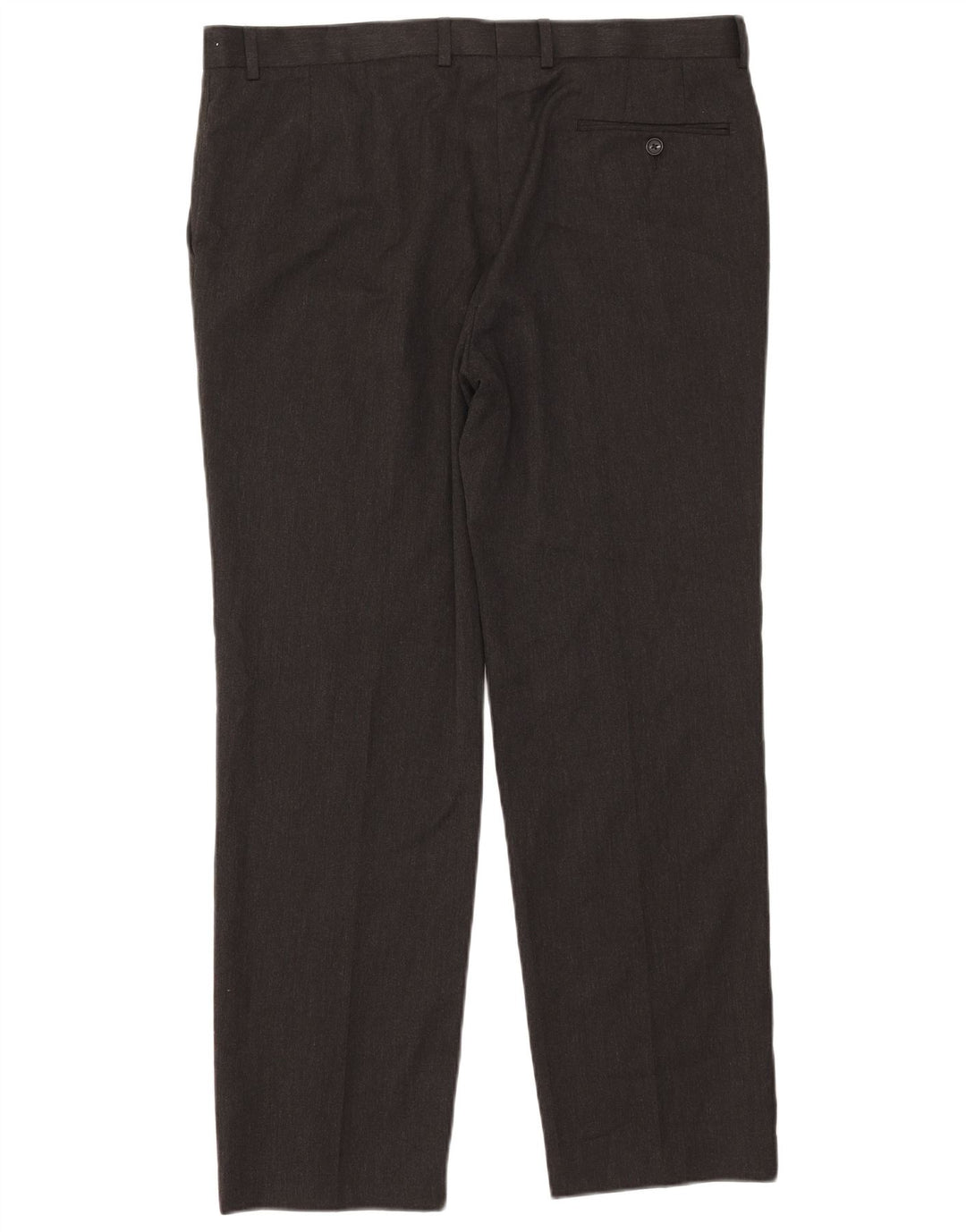 Marks & Spencer Pantalon de costume coupe classique pour homme W38 L31 Gris Polyester