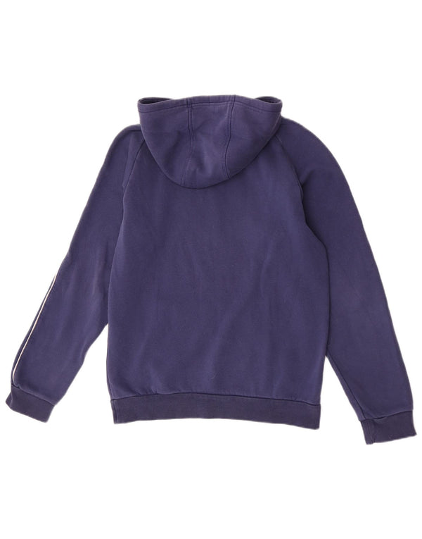 Adidas Pull à capuche pour homme Petit coton bleu marine