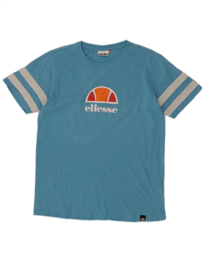 Ellesse T-Shirt Graphique Garçon 13-14 ans Bleu Coton