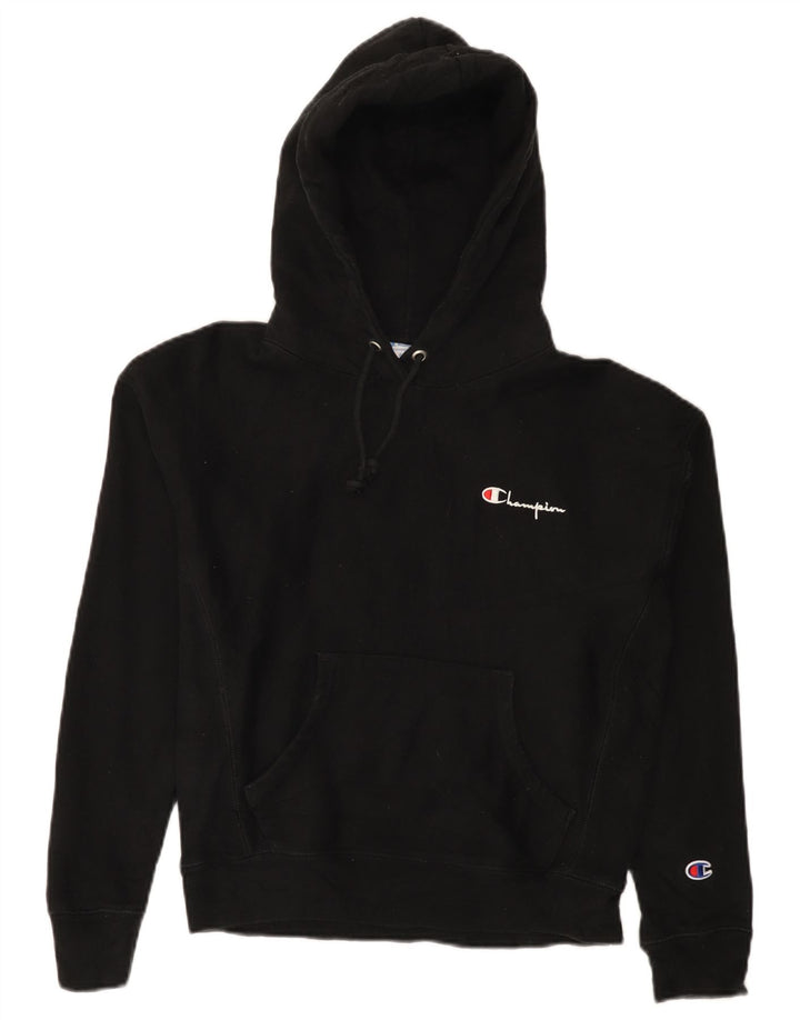 CHAMPION Pull à capuche oversize Reverse Weave pour femme UK 10 Small Noir