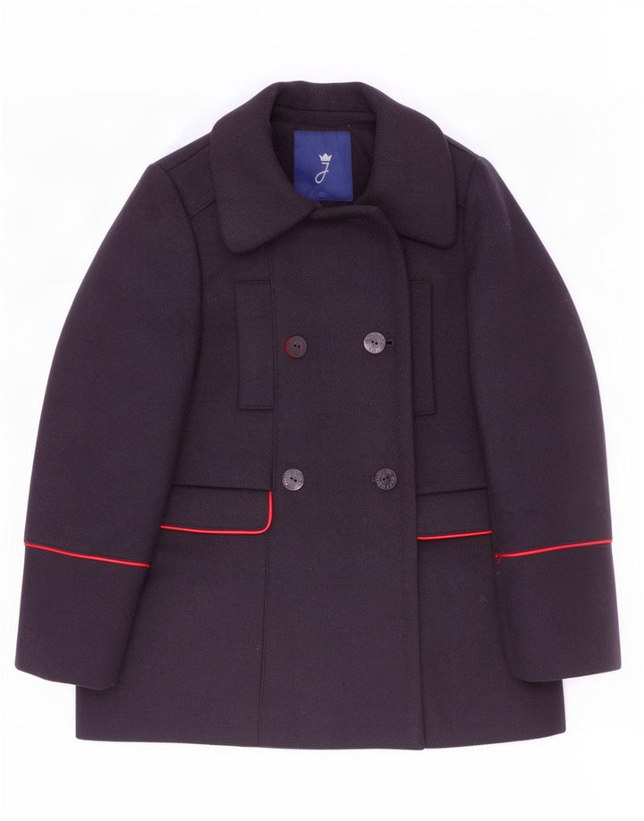 Jacadi Paris Caban Fille 7-8 Ans Bleu Marine